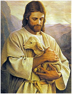Jesus-holds-lamb